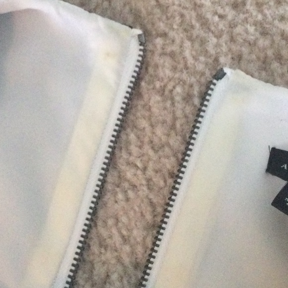 Ann Taylor Color Block Black & White Sheath  Dress - Picture 9 of 12